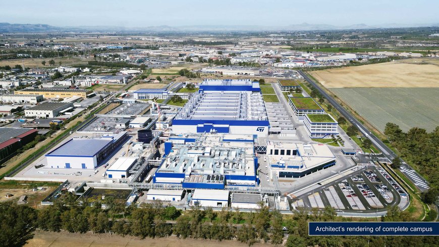 STMICROELECTRONICS COSTRUIRÀ IN ITALIA IL PRIMO IMPIANTO AL MONDO COMPLETAMENTE INTEGRATO PER IL CARBURO DI SILICIO