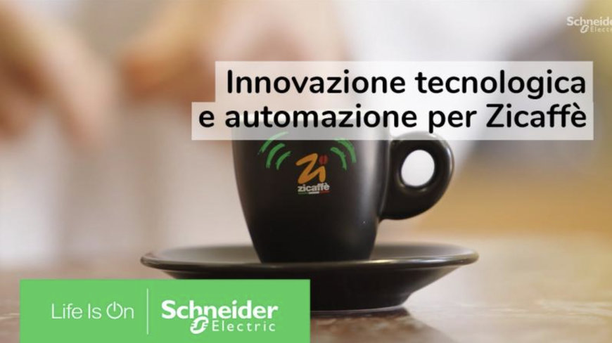 Zicaffé digitalizza i processi con l’automazione aperta di Schneider Electric