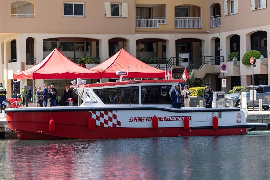 MOTORI FPT INDUSTRIAL E BIMOTOR NELLA NUOVA IMBARCAZIONE DI HIGH TECH MARINE PER I VIGILI DEL FUOCO DEL PRINCIPATO DI MONACO