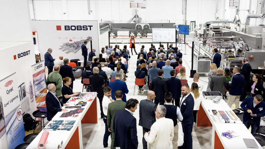 BOBST APRE IN ITALIA UN NUOVO CENTRO DI COMPETENZA PER ETICHETTE E IMBALLAGGI FLESSIBILI