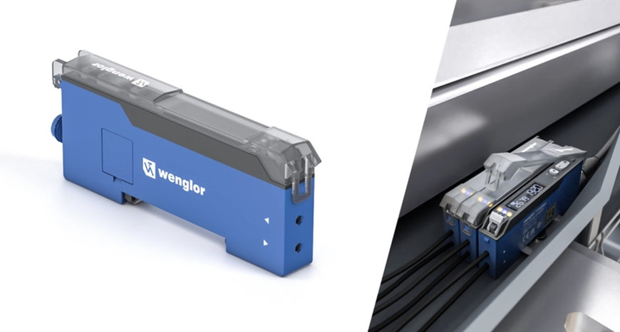 wenglor presenta l’amplificatore a fibre ottiche P1XD per applicazioni con spazi ridotti